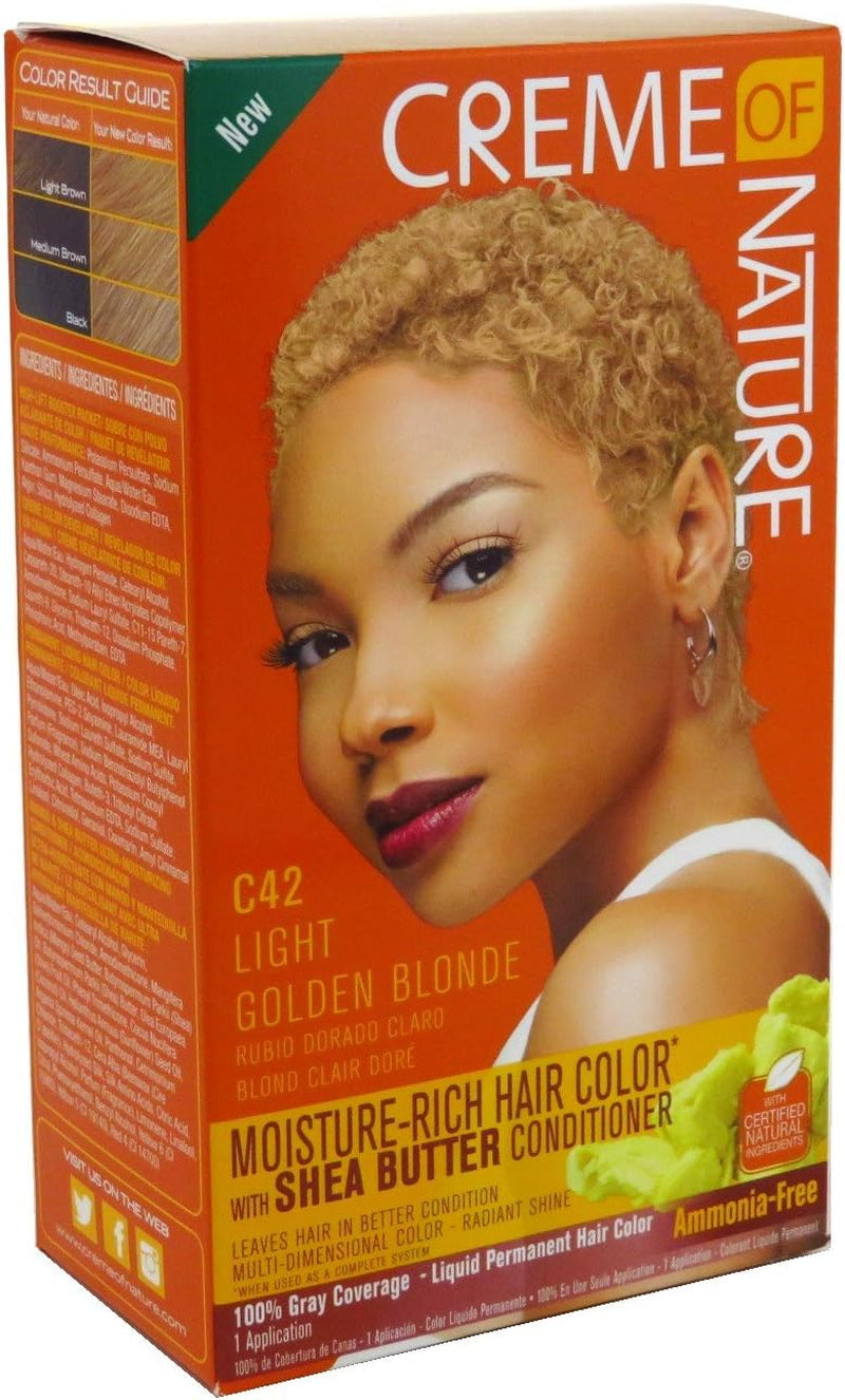 Color C42 Light Golden Blonde