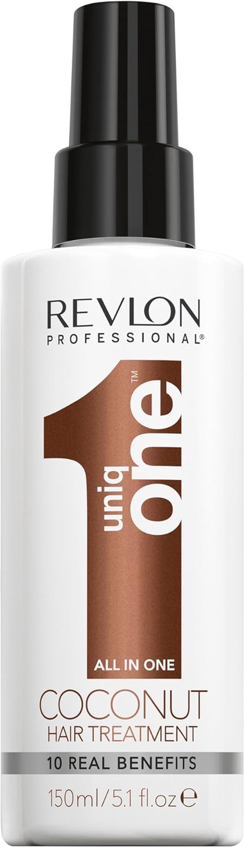Revlon Uniqone Professional Hair Treatment - 150Ml, Lotus Flower Fragrance + Uniq One Coconut Hair Treatment 150Ml