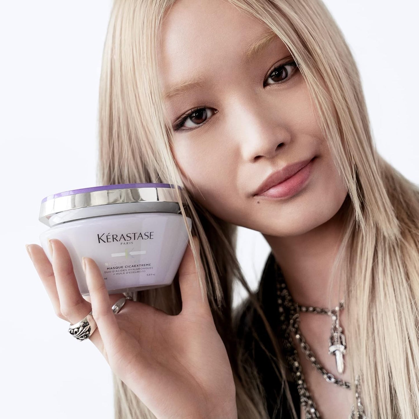 Kérastase Blond Absolu, Intense Conditioning Hair Mask, for Sensitised...