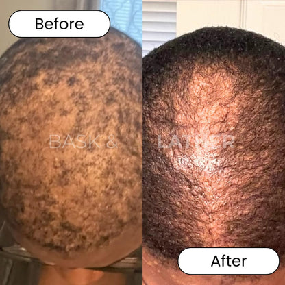 Healthy Hair and Beard Care Kit for Men Includes Beard Oil, Beard Shampoo and Beard Conditioner, Beard Magic, and Stimulating Hair Balm, 5 Product All-In-One Starter Grooming Kit, Black