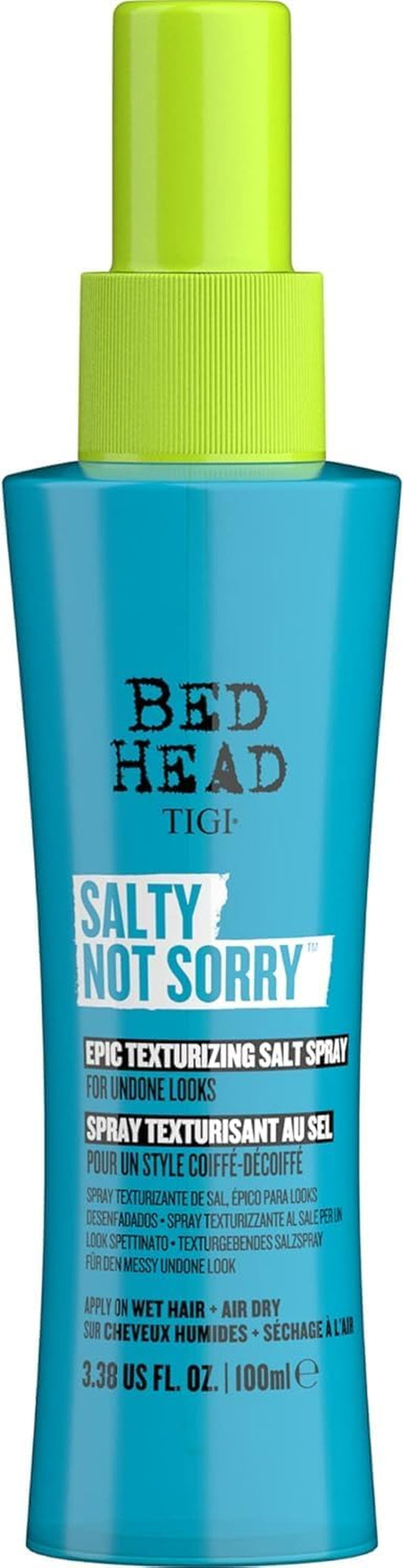 Bed Head by  - Salty Not Sorry Hair Texturising Salt Spray - for Natural Undone Hairstyles - 100 Ml