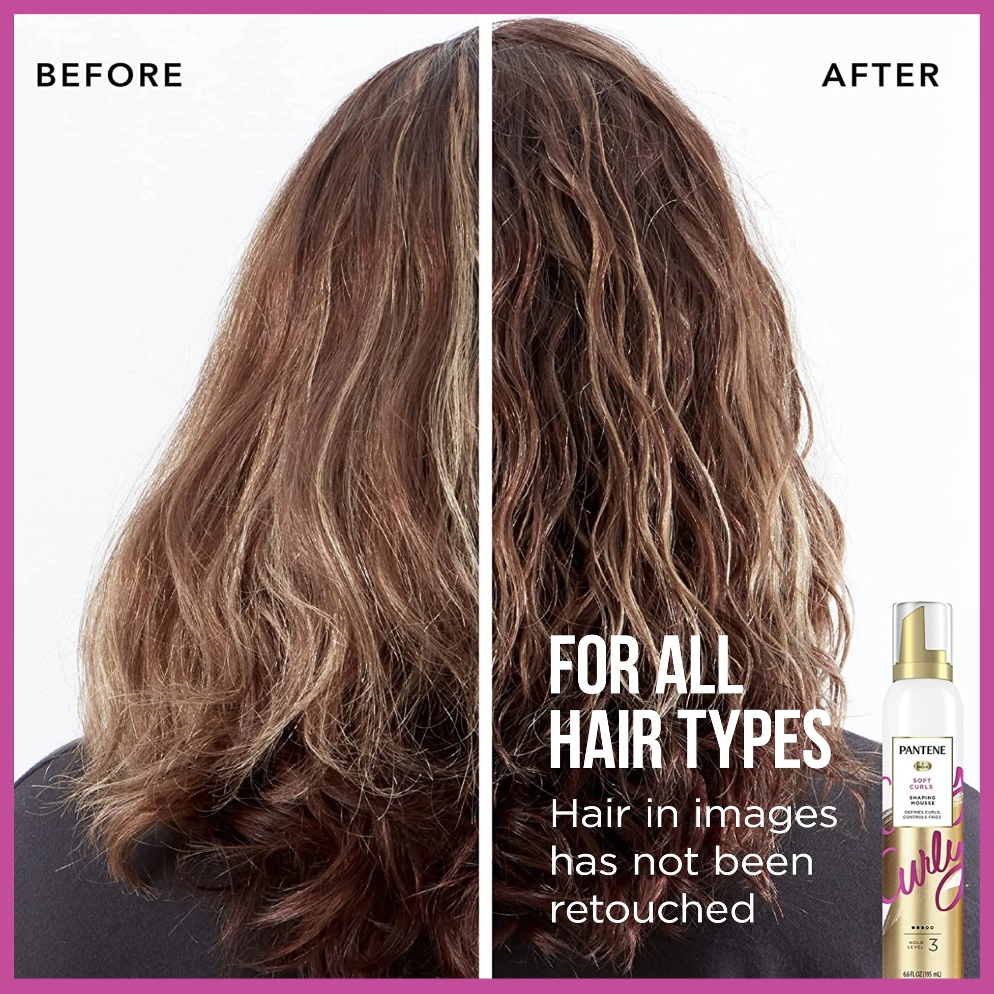 Soft Curls Shaping Mousse, Boosts and Defines Curls, 6.6 Oz