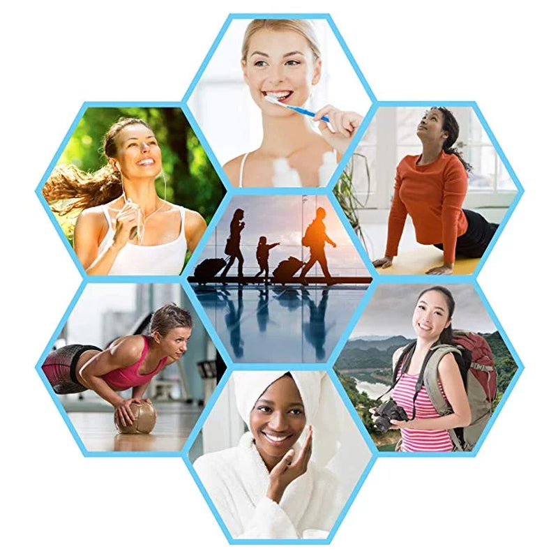 , Women'S Deluxe 11 PC Travel Kit Featuring: Pantene Shampoo and Conditioner