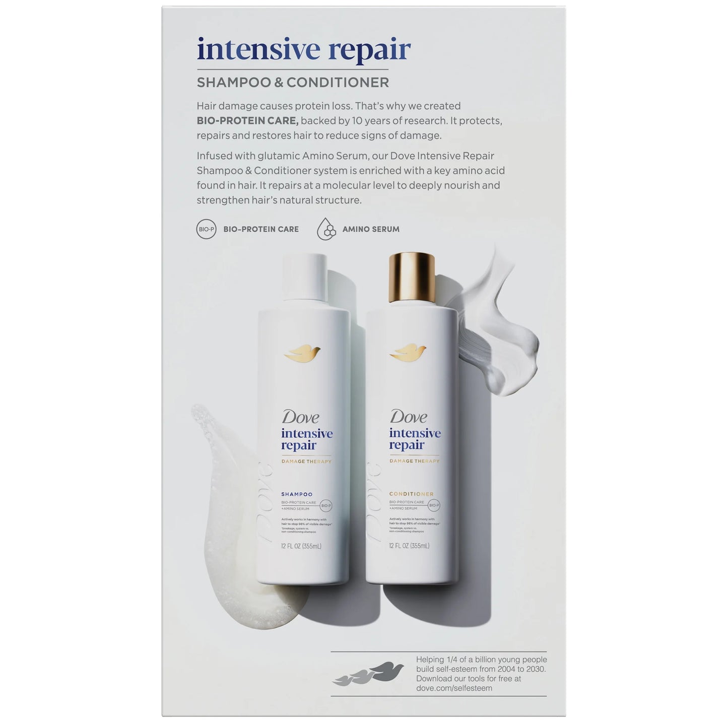Intensive Repair Shampoo & Conditioner Set, 12 Fl Oz 2 Count