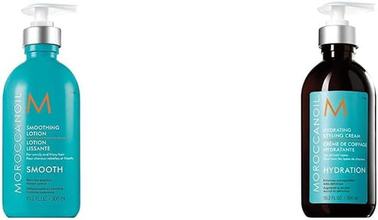 Smoothing Lotion, 300Ml & Hydrating Styling Cream