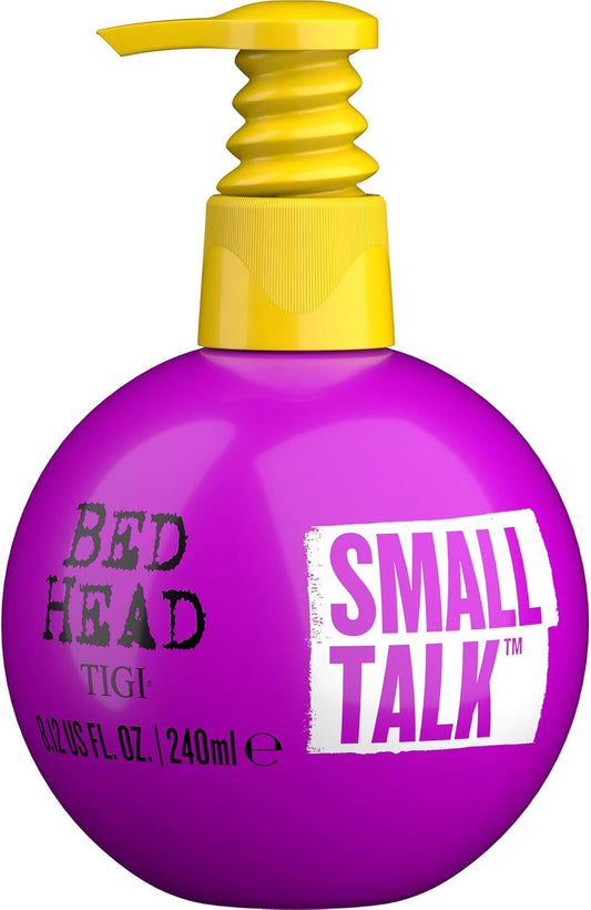 Bed Head by  Small Talk Volumising Styling Cream - Salon-Professional Thickening Hair Cream, Add Body, Texture, Shine and Volume to Fine, Flat or Thin Hair, Moisturising, Frizz-Free, Smooth Styler