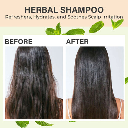 Rosemary Mint Herbal Solid Shampoo Bar for Hair Growth Handmade in USA Natural and Safe by