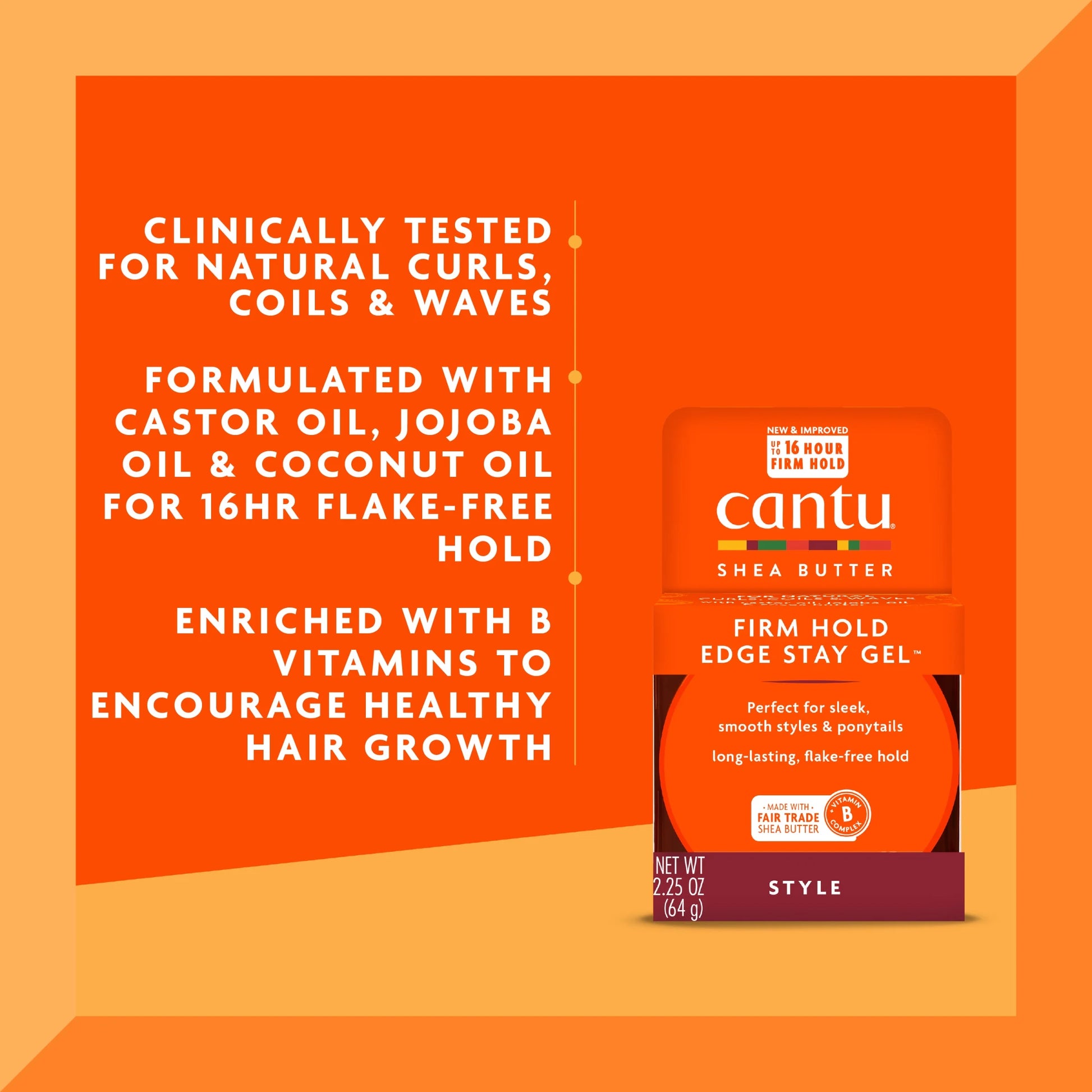 (2 Pack)  Extra Hold Edge Stay Gel, 2.25 Fl Oz